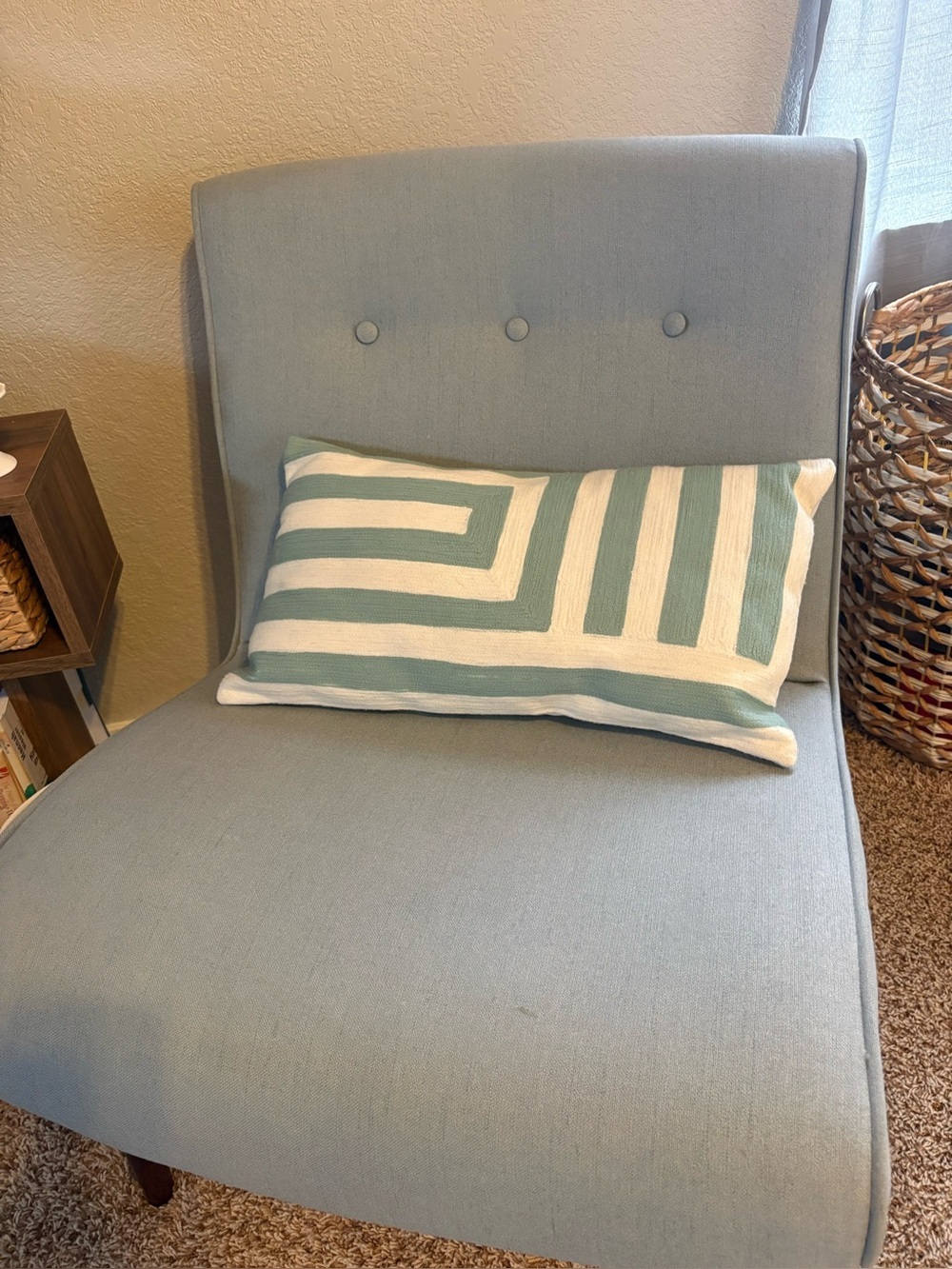 WEST ELM Kate Spade‎ Saturday Signature Zigzag Pillows 12"x21"